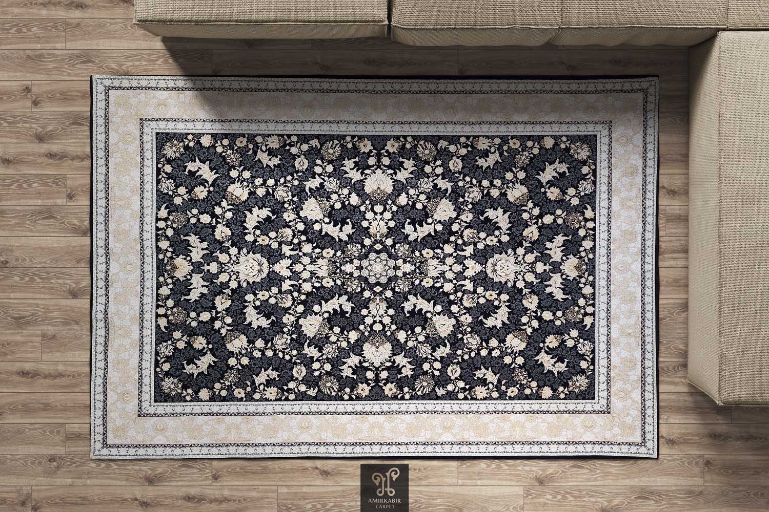 1200 Reeds Carpet - Persian Carpet - Gold smith Carpet - delkash (9)